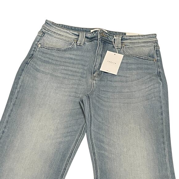 Kancan Women's High Rise Wide Flare Stretch Jeans Size 15/31 NEW - Picture 3 of 8